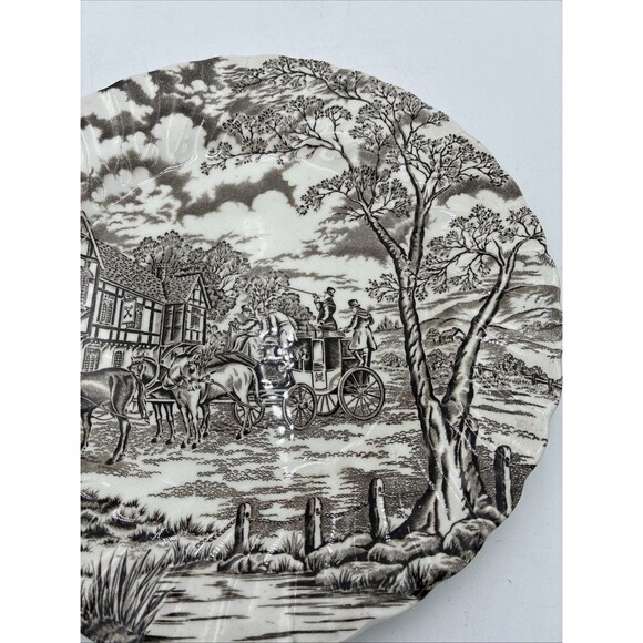 Vintage Royal Mail 12 1/4” Serving Platter Fine Staffordshire English Ironstone - Picture 3 of 6